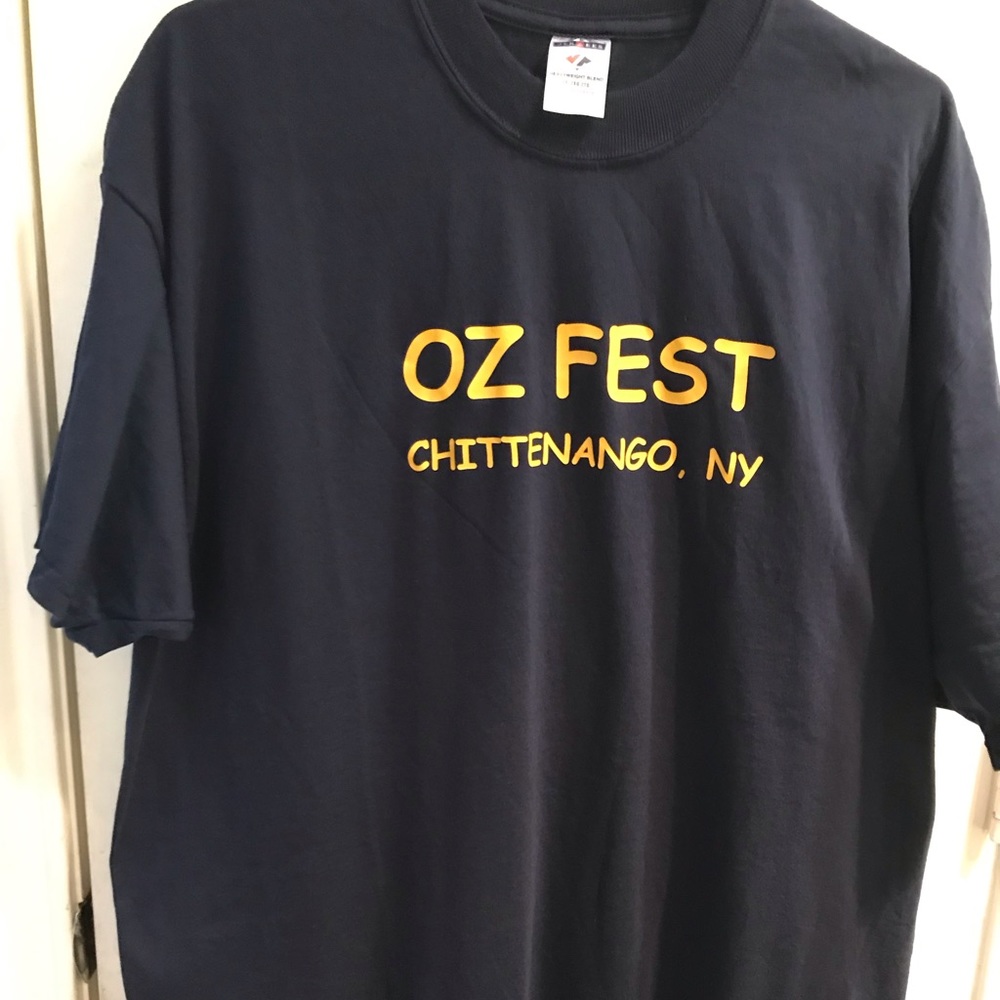 OZ FEST CHITTENANGO, NY Short Sleeve Black T-Shirt 2X Cotton Blend